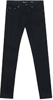 SAINT LAURENT SS21 D02 Skinny Fit Ruched Black Jeans Men 527389YO5001080 SAINT LAURENT SS21 D02 Skinny Fit Ruched Black Jeans Men 527389YO5001080