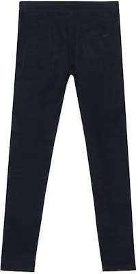 SAINT LAURENT SS21 D02 男士修身皺褶黑色牛仔褲 527389YO5001080 Lookbook SAINT LAURENT SS21 D02 男士修身皺褶黑色牛仔褲 527389YO5001080