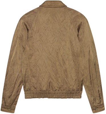 SAINT LAURENT SS21 Metallic Satin Raglan Zip Jacket for Men 637524Y1C173171 Lookbook SAINT LAURENT SS21 Metallic Satin Raglan Zip Jacket for Men 637524Y1C173171