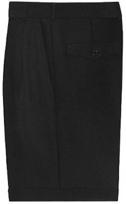 SAINT LAURENT SS21 Seluar Pendek Kasual Berlipat Hitam. 638543Y1C461000 Lookbook SAINT LAURENT SS21 Seluar Pendek Kasual Berlipat Hitam. 638543Y1C461000