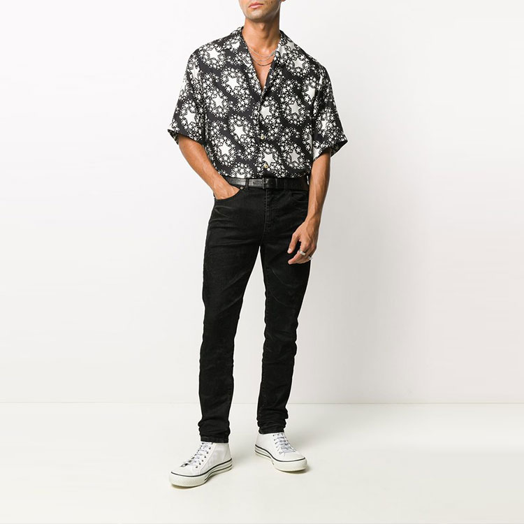 Saint Laurent SS21 Slim Fit Stretch Mid-Rise Jeans 622876YZ8901251 圖 4