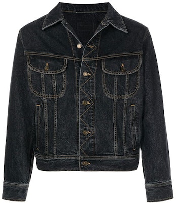SAINT LAURENT SS22 Black Denim Jacket Long Sleeve Single-Breasted 660464Y18OA Buy SAINT LAURENT SS22 Black Denim Jacket Long Sleeve Single-Breasted 660464Y18OA