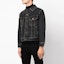 Purchase SAINT LAURENT SS22 Black Denim Jacket Long Sleeve Single-Breasted 660464Y18OA