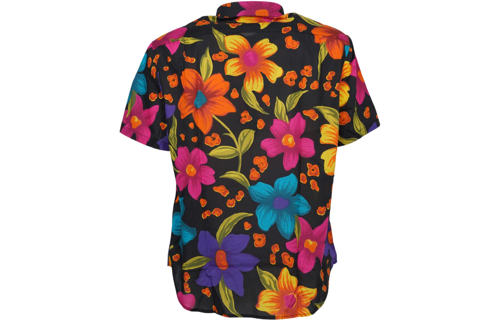 Lookbook 圣罗兰SS22红色花卉印花短袖衬衫 688325Y2E948486