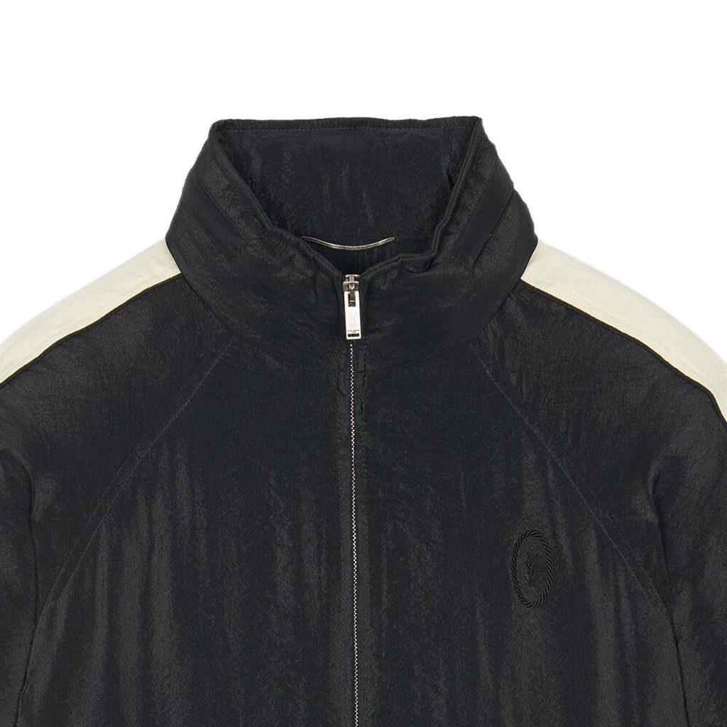 Purchase 생로랑 SS22 스트라이프 컬러블록 블랙 지퍼 자켓 긴소매 684942Y2E801000