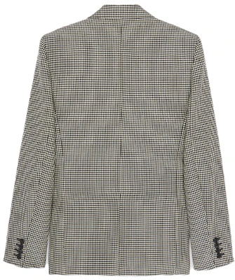 SAINT LAURENT SS22 Blazer Lengan Panjang Wool Mohair Kelabu 680069Y1E141095 Lookbook SAINT LAURENT SS22 Blazer Lengan Panjang Wool Mohair Kelabu 680069Y1E141095