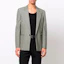 Purchase SAINT LAURENT SS22 Blazer Lengan Panjang Wool Mohair Kelabu 680069Y1E141095