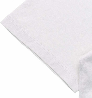 생로랑 SS22 스몰 로고 프린트 화이트 반팔 티셔츠 남성용 686186Y36QP8520 Shop 생로랑 SS22 스몰 로고 프린트 화이트 반팔 티셔츠 남성용 686186Y36QP8520