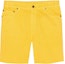 Order SAINT LAURENT SS22 Solid Color Distressed Straight Fit Casual Shorts Unisex. 688100Y23NR7040