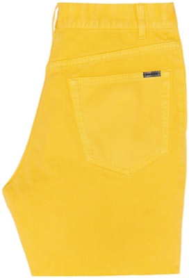 SAINT LAURENT SS22 Solid Color Distressed Straight Fit Casual Shorts Unisex. 688100Y23NR7040 Lookbook SAINT LAURENT SS22 Solid Color Distressed Straight Fit Casual Shorts Unisex. 688100Y23NR7040