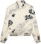 Order SAINT LAURENT SS22 Teddy Satin Floral Zip Jacket Chalk White 685741Y1E379787