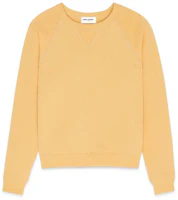 Saint Laurent SS22 Yellow Pullover Crewneck Long Sleeve Sweatshirt Men 704726Y36ZO7000 Saint Laurent SS22 Yellow Pullover Crewneck Long Sleeve Sweatshirt Men 704726Y36ZO7000