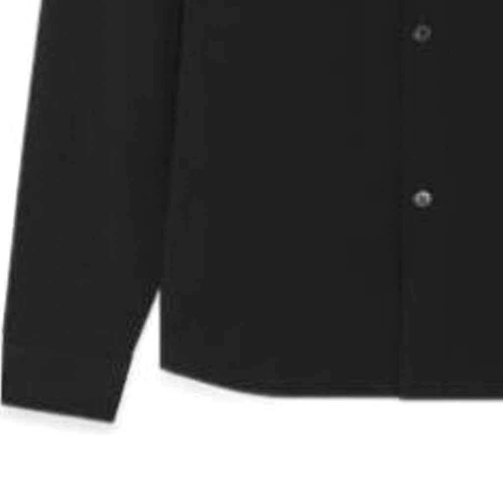 Cheap 생로랑 SS23 블랙 클래식 디자인 버튼업 긴팔 셔츠 733760Y37GV1000