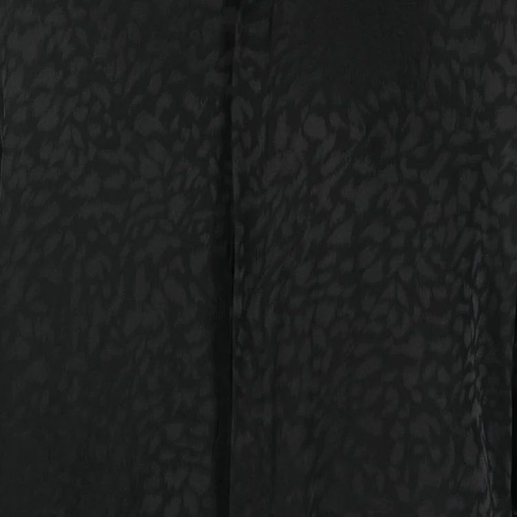 Sizing 圣罗兰 SS23 黑色豹纹长袖衬衫 705698Y1F141000