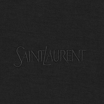 圣罗兰 SS23 黑色简约圆领休闲T恤. 749102Y37IL1000 Shop 圣罗兰 SS23 黑色简约圆领休闲T恤. 749102Y37IL1000