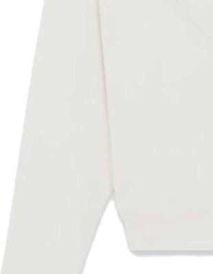 SAINT LAURENT SS23 White Ribbed Knit Casual Sweater 755059Y36SW9538 Details for SAINT LAURENT SS23 White Ribbed Knit Casual Sweater 755059Y36SW9538