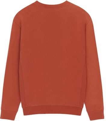 SAINT LAURENT SS23 Digital Letter Print Pullover Sweatshirt Men Red Brown. 731083Y37FY6457 Lookbook SAINT LAURENT SS23 Digital Letter Print Pullover Sweatshirt Men Red Brown. 731083Y37FY6457