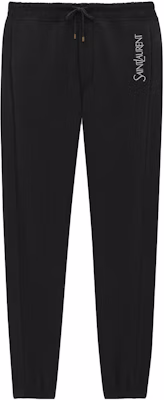 Saint Laurent SS23 Logo Print Drawstring Jogger Pants Black 736739Y36ZO1095 Buy Saint Laurent SS23 Logo Print Drawstring Jogger Pants Black 736739Y36ZO1095