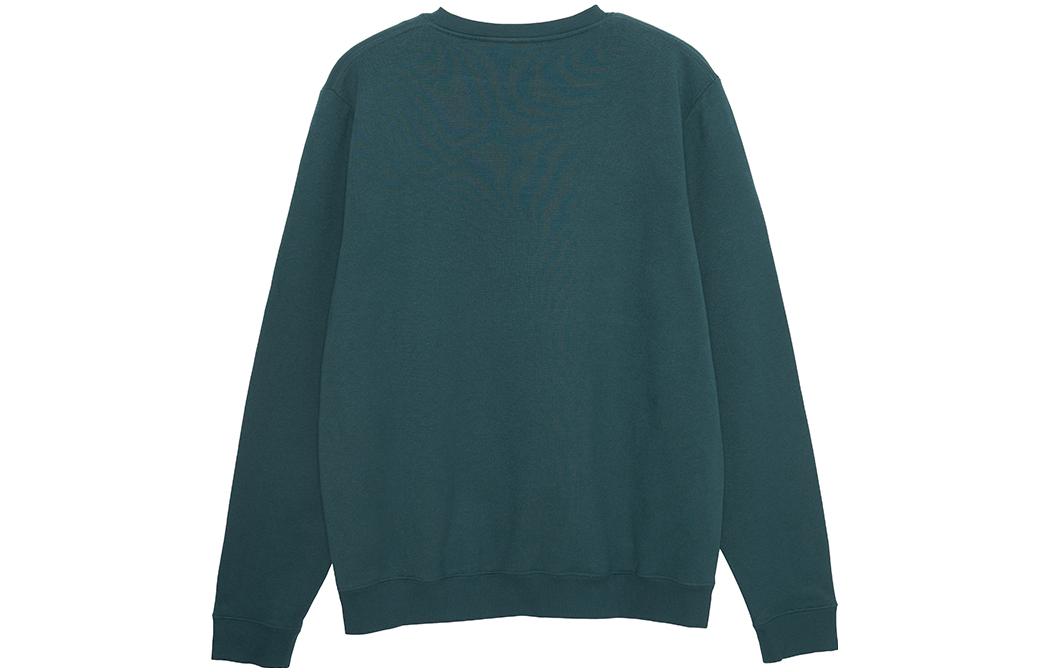 Lookbook サンローラン SS23 ロゴプリント グリーンクルーネックスウェットシャツ 737738Y37IA3064