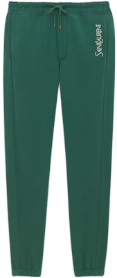 SAINT LAURENT SS23 Logo Print Jogger Pants Green Casualwear 736739Y36ZO3064 Buy SAINT LAURENT SS23 Logo Print Jogger Pants Green Casualwear 736739Y36ZO3064