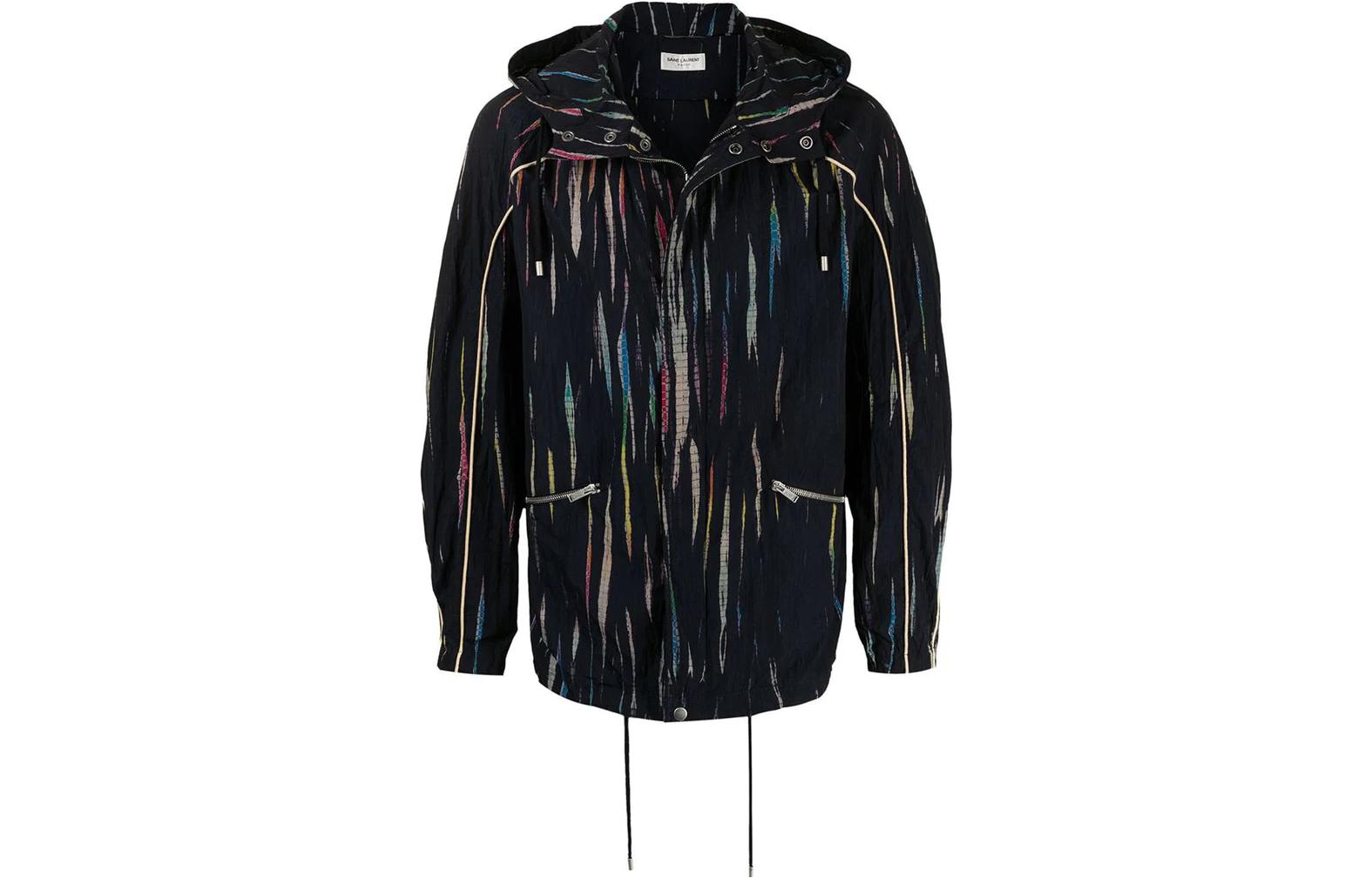 Saint Laurent SS23 Patterned Hooded Jacket Men’s Floral Design 645513Y2C681098