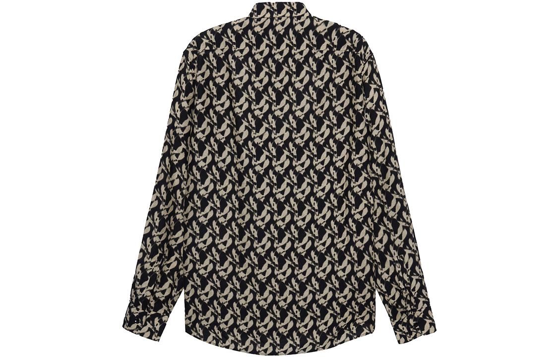 Lookbook 聖羅蘭SS23印花長袖襯衫米色 646850Y2G021050