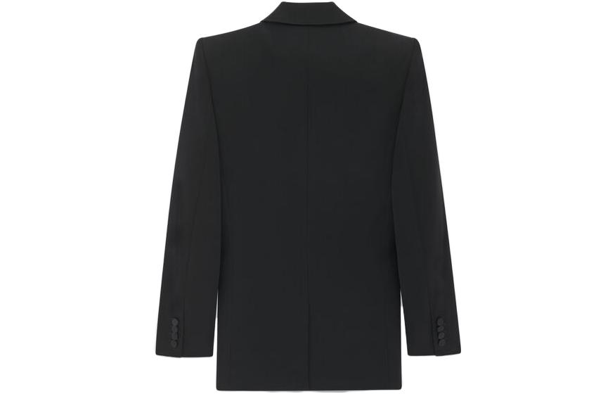 Lookbook SAINT LAURENT SS23 Single-Button Solid Tailcoat Suit for Men. 735685Y7E631000