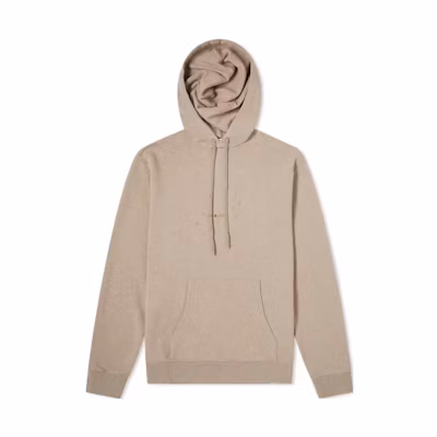 Saint Laurent SS23 Solid Color Drawstring Hoodie Men’s Taupe Gray 577092-YBJI2-1466