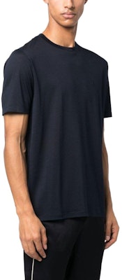 圣罗兰 SS23 男士刺绣标志圆领T恤 靛蓝蓝色 737953Y36HA4010 Purchase 圣罗兰 SS23 男士刺绣标志圆领T恤 靛蓝蓝色 737953Y36HA4010