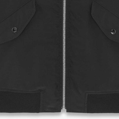SAINT LAURENT SS24 Black Solid-Colored Pilot Jacket 779707Y6D381000 Purchase SAINT LAURENT SS24 Black Solid-Colored Pilot Jacket 779707Y6D381000