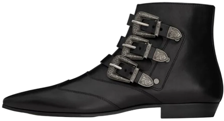 Saint Laurent Stivali ''Black Leather Boot'' in Pelle Nera 68724428N001000 Buy Saint Laurent Stivali ''Black Leather Boot'' in Pelle Nera 68724428N001000