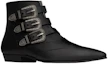 Order Saint Laurent Stivali ''Black Leather Boot'' in Pelle Nera 68724428N001000