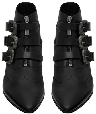 Saint Laurent Stivali ''Black Leather Boot'' in Pelle Nera 68724428N001000 Lookbook Saint Laurent Stivali ''Black Leather Boot'' in Pelle Nera 68724428N001000