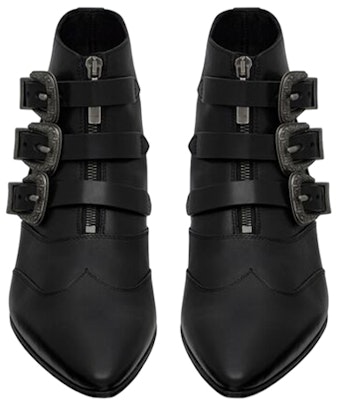생 로랑 스탠 블랙 레더 부츠 (Saeng Loreng Seutan Beullaek Redeo Buteu) 68724428N001000 Lookbook 생 로랑 스탠 블랙 레더 부츠 (Saeng Loreng Seutan Beullaek Redeo Buteu) 68724428N001000