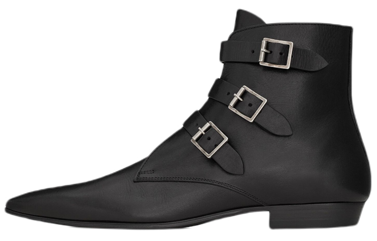 Saint Laurent Stan 'Smooth Leather Black' 68668728N001000