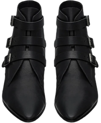 Saint Laurent Stan 'Kulit Halus Hitam' 68668728N001000 Purchase Saint Laurent Stan 'Kulit Halus Hitam' 68668728N001000
