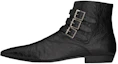 Buy Saint Laurent Stan Boot 'Kulit Buaya Tekstur Hitam' 68726125S001000