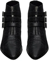 Purchase Saint Laurent Stan Boot 'Crocodile-Embossed Black' 68726125S001000