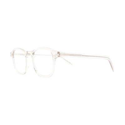 Saint Laurent Stylish Square Optical Glasses for Men in Light Beige. SL549SLIMOPT003