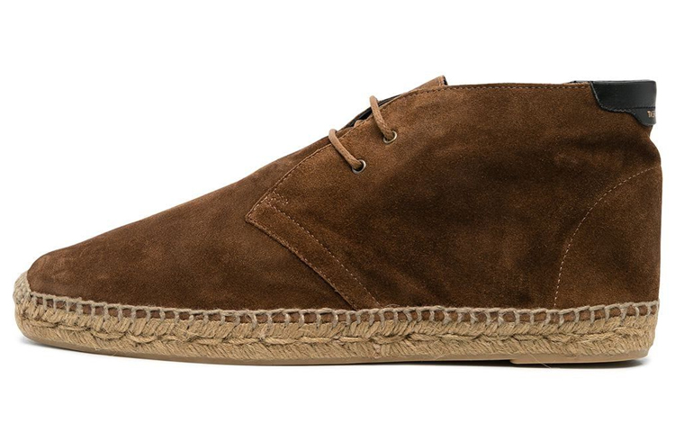 Saint Laurent Suede Ankle Boots 'Brown' 6309241NX102353