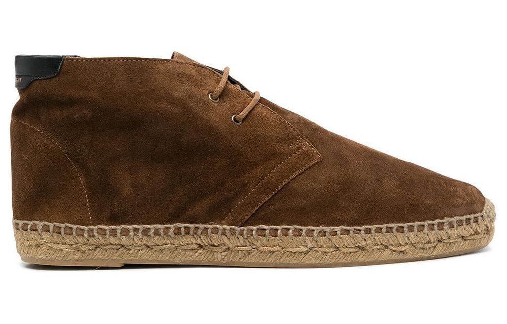 Order Saint Laurent Suede Ankle Boots 'Brown' 6309241NX102353