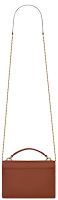 Saint Laurent Sunset Chain Wallet Dark Toffee Order Saint Laurent Sunset Chain Wallet Dark Toffee