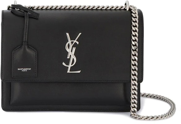Saint Laurent Sunset Crossbody Bag Medium Black Buy Saint Laurent Sunset Crossbody Bag Medium Black