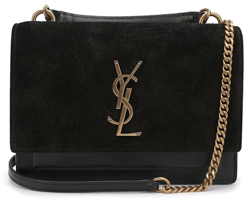 Saint Laurent Sunset Crossbody Bag Small Black Buy Saint Laurent Sunset Crossbody Bag Small Black