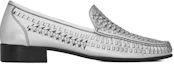Order Saint Laurent Swann Loafer ''Metallic Gevlochten Zilver'' 6490282O7008105