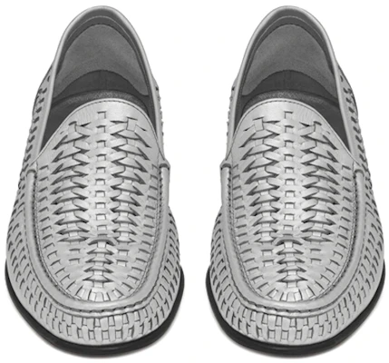 Saint Laurent Swann Loafer ''Metallic Gevlochten Zilver'' 6490282O7008105 Shop Saint Laurent Swann Loafer ''Metallic Gevlochten Zilver'' 6490282O7008105