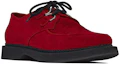 Lookbook Saint Laurent Teddy Derby Loafer 'Pomegranate Red' 6688912W5006538