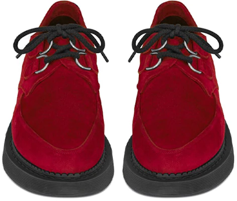 Saint Laurent Teddy Derby Loafer 'Pomegranate Red' 6688912W5006538 Shop Saint Laurent Teddy Derby Loafer 'Pomegranate Red' 6688912W5006538