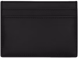 Order Saint Laurent Porta Tarjetas Tiny Cassandre Negro Mate (5 Ranuras) Logo Negro