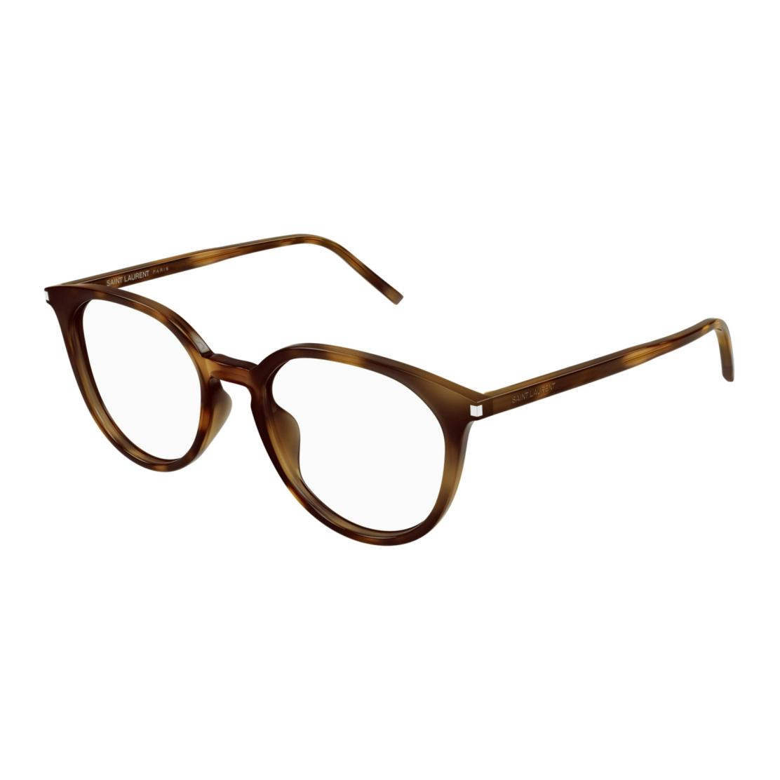 SAINT LAURENT Tortoiseshell Acetate Irregular Optical Glasses Unisex. SL681F 圖 2